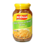 WHITE BEANS IN SYRUP BUENAS 340GR