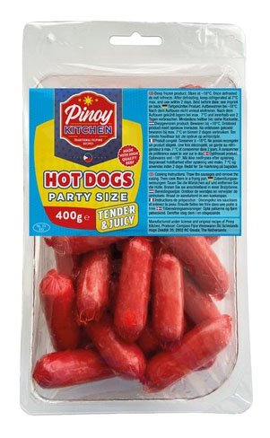 HOT DOGS PARTY SIZE PINOY 400GR
