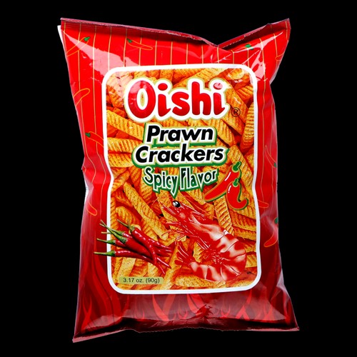 PRAWN CRACKERS SPICY OISHI 60g