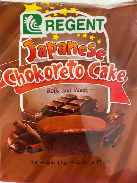 JAPANESE CHOKORETO CAKE REGENT 34gr