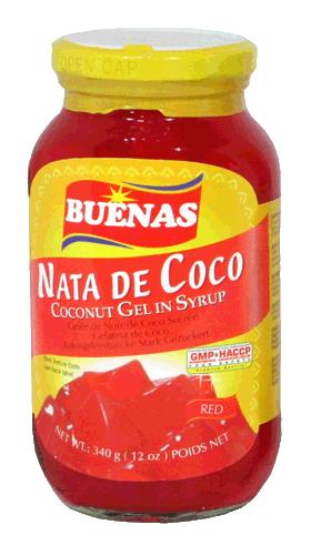 COCONUT GEL RED BUENAS 340GR