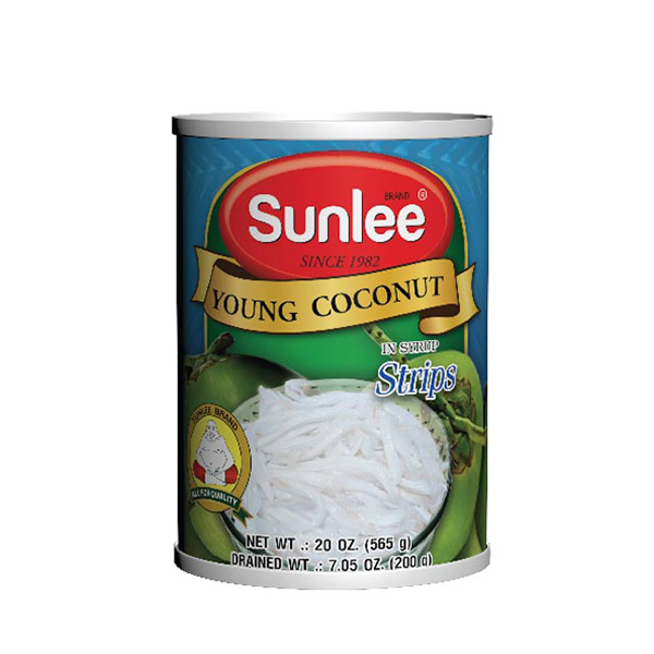 YOUNG COCONUT STRIPS SUNLEE 565gr