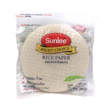 RICE PAPER 16CM SUNLEE ROND 340gr